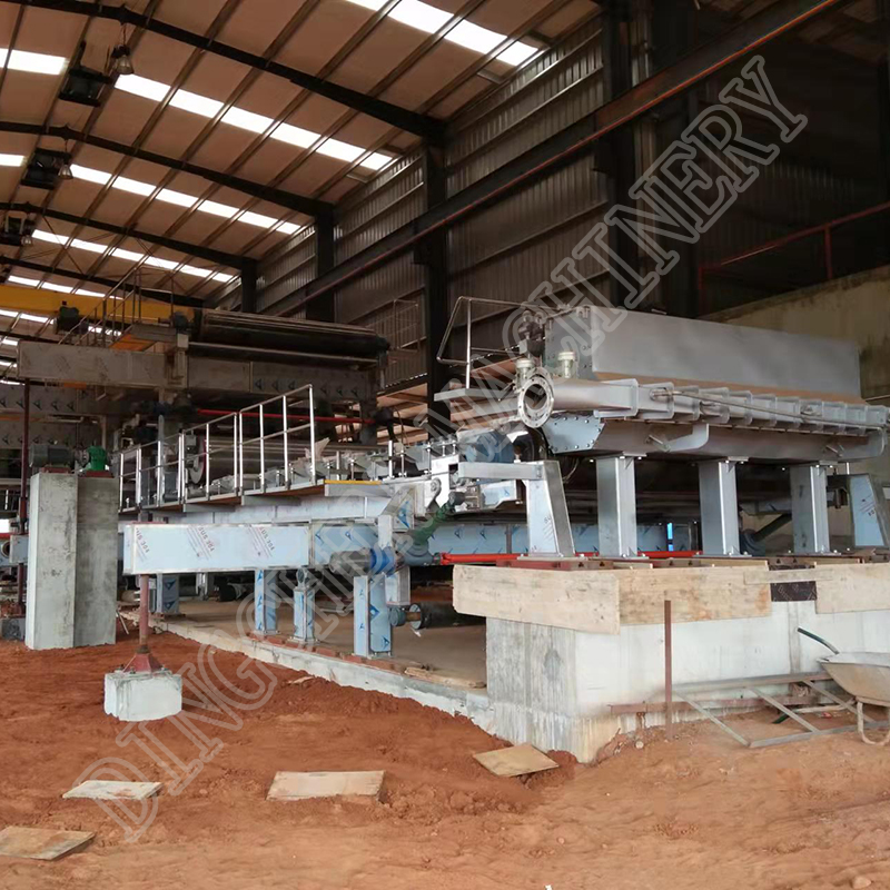 3000mm 60TPD double wire kraft test liner paper making machine (4)